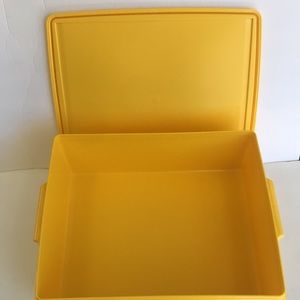 Tupperware Jumbo Canister  20 Liter  Yellow Color